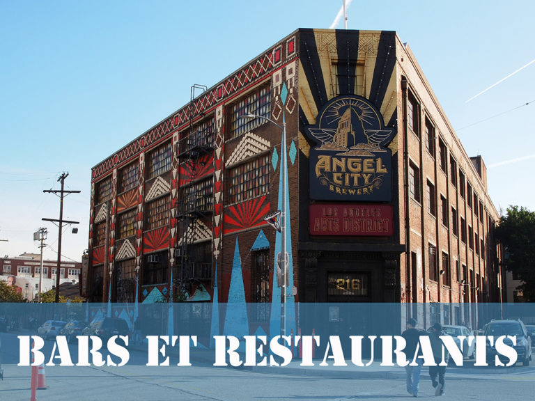 photo bars et restaurants à Los Angeles avec la brasserie Angel City