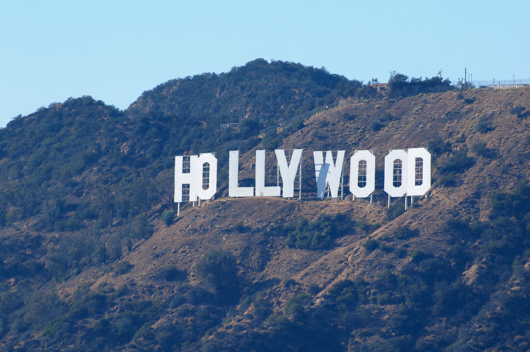 hollywood sign