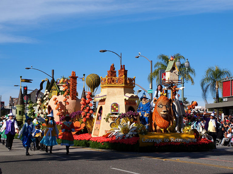 char de la Rose Parade 2020 de Kaiser Permanente