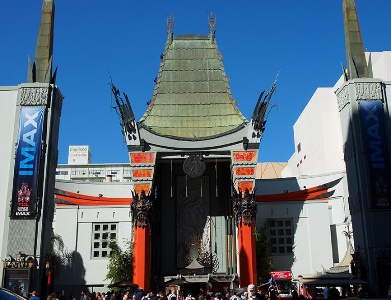 Vue générale du Grauman's Chinese Theatre