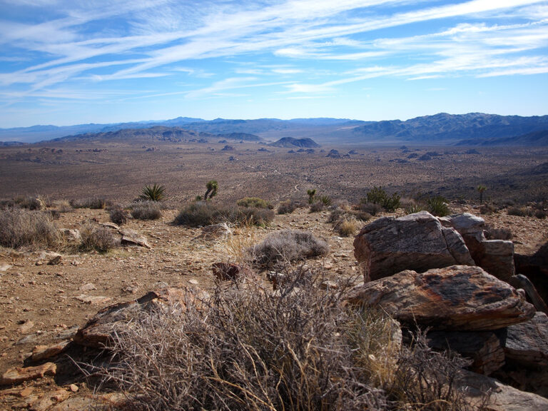 vue au sommet de Ryan Mountain