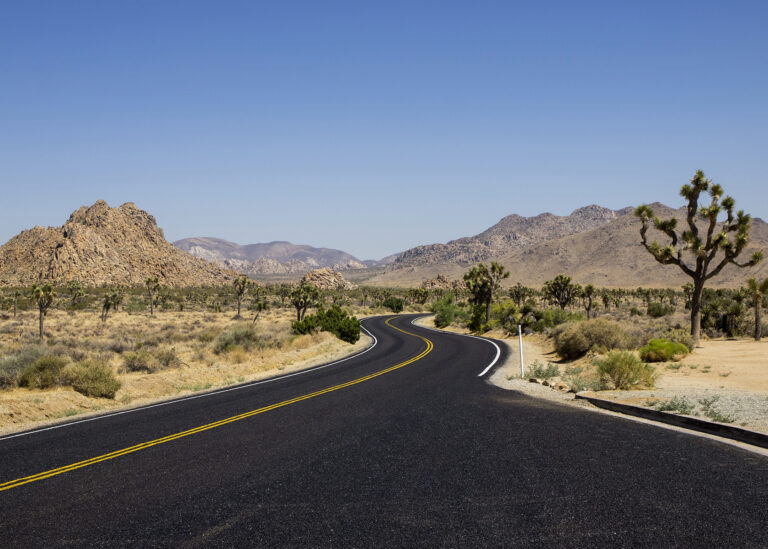 Route Joshua Tree National Park